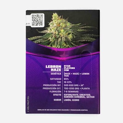 Lebron Haze semilla > BSF Seeds | Semillas feminizadas  |  Sativa